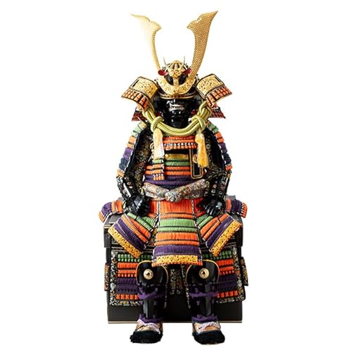 剣画堂 職人が心を込めて手作りした本仕立着用鎧![黒小札色々段威] 姶良市 国産 鎧 甲冑 兜 武将 七五三 伝統工芸品