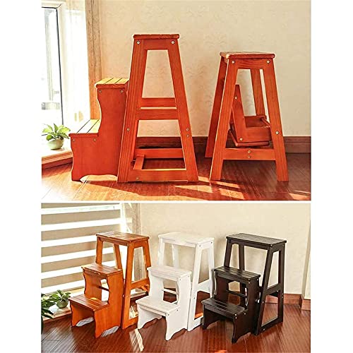 Tabouret de pas portable en bois pour monter au lit haut - 8