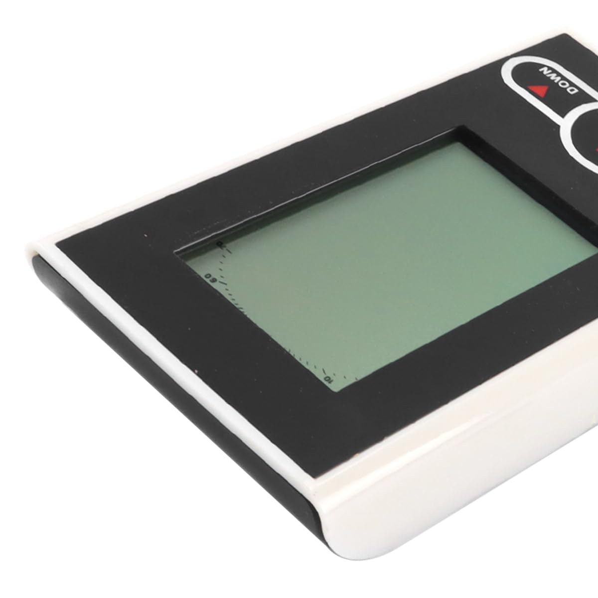 Ticha Computer da bici LCD con tachimetro e contachilometri per ciclismo indoor, attrezzatura per fitness e allenamento, con cardiofrequenzimetro, colore bianco