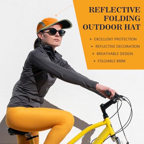 Image of 2 Pack Foldable Baseball Caps for Men and Women, Running Cap Sports Hat | UPF 50+ Sun Protection, Quick Dry and Portable