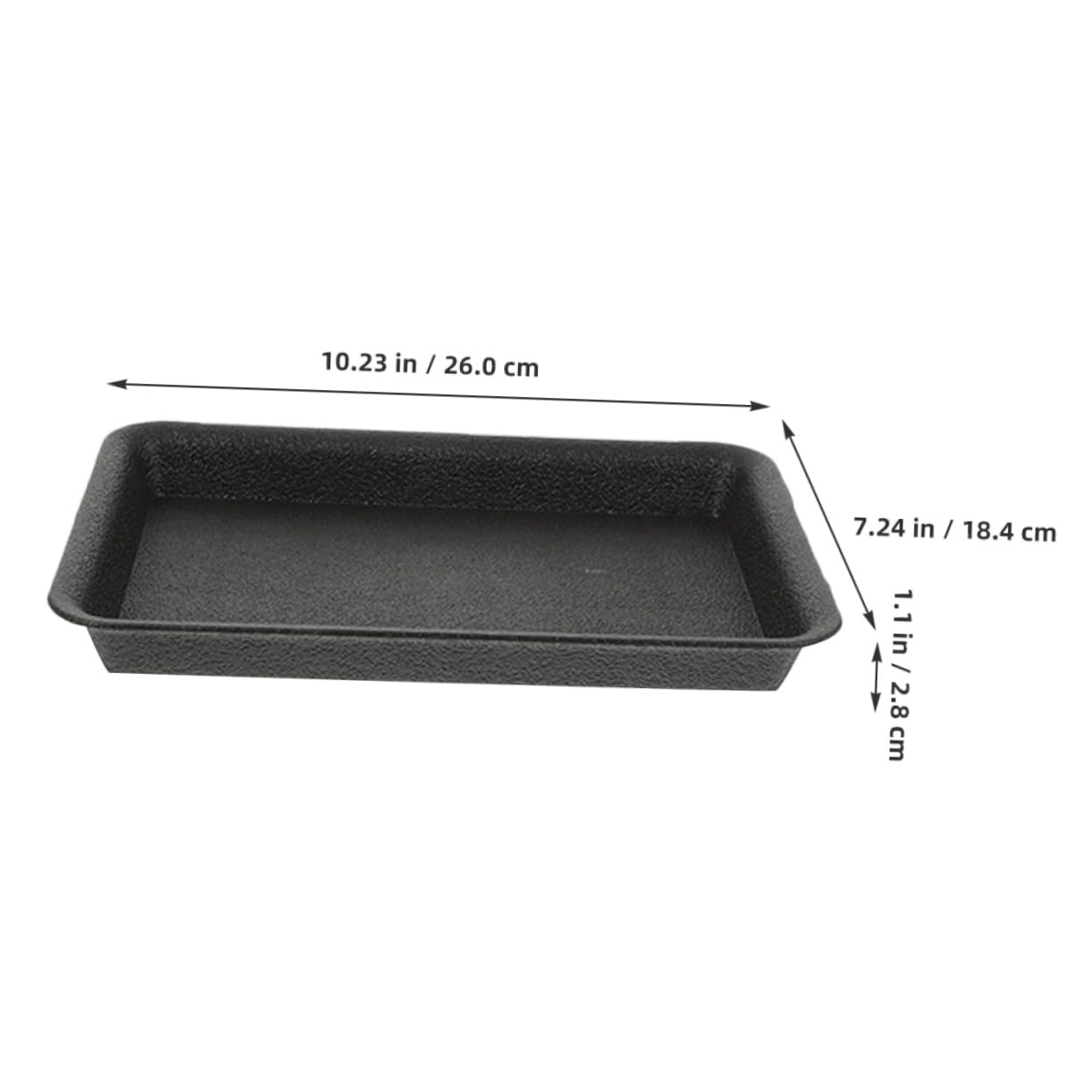 8piezas Bandeja para Macetas Rectangular de Plástico Bandejas para Plantas para Agua Platillos Reutilizables para Bonsái para Jardineras Uso Interiores y Exteriores