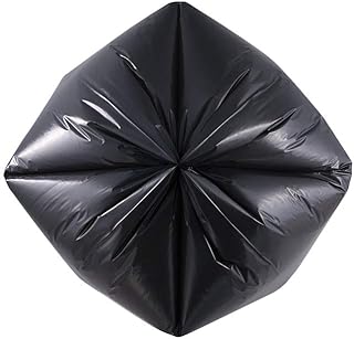 SM385815 Strongman 38x58 1.5mileq Black, 60 Gallons, LLD Repro Liner Perforated Rolls, 100 per case