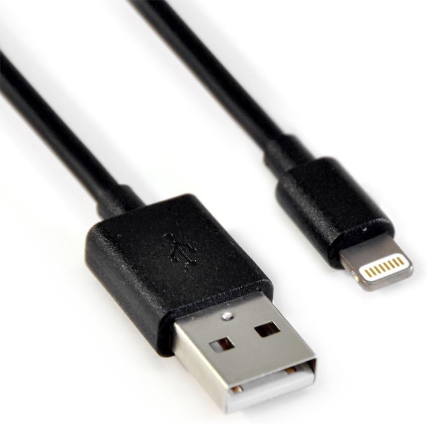 Lightning USB Cable Desire2 Charge and Sync - [APPLE MFI Certified no 220626-0058] 1M/3.3 ft for iPhone 7 Plus 6S Plus 6 Plus SE 5S 5C 5, iPad 2 3 4 Mini, iPad Pro Air 2, iPod - Black