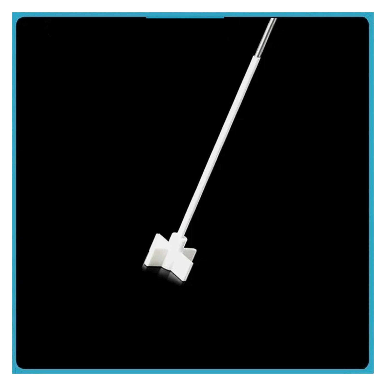 Equipo de Laboratorio Agitador de hélice Agitador de paletas de PTFE Uso for Medios de Baja viscosidad a velocidades Medias y Altas Longitud del Eje de Mezcla 370 mm Recubierto de PTFE