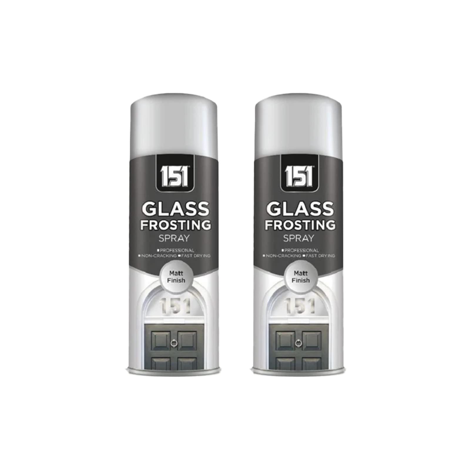 Sponsored Ad – Window Glass Frosting Privacy Spray Paint Privacy Decorative Bath Window, Glass Frosted Spray, Window Door Security, Privacy & Decor, (400ml), (2 Pcs)