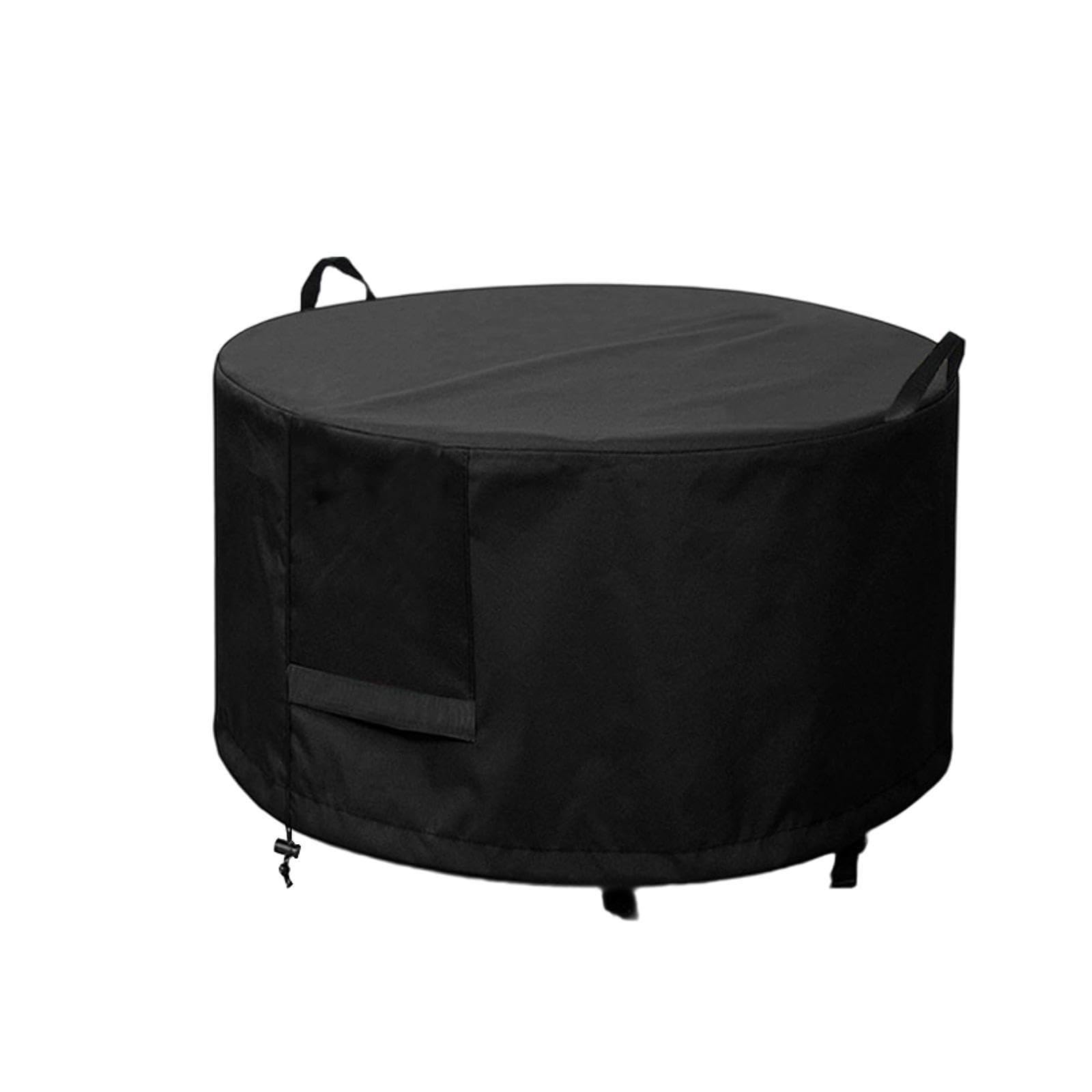 Fire Pit Cover Premium Easy to use with Handle Protection for Patio Yard 75cmx75cmx30cm-image-37