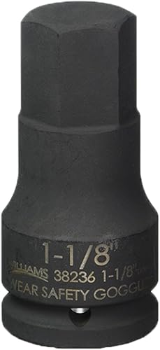 Miniatura 15 de Williams JHW35824 - Destornillador hexagonal de impacto de 3/4 pulgadas, 0.945 in