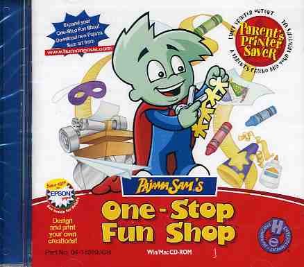 InfoGrames 04-18773TC Pajama Sams One-Stop Fun Shop