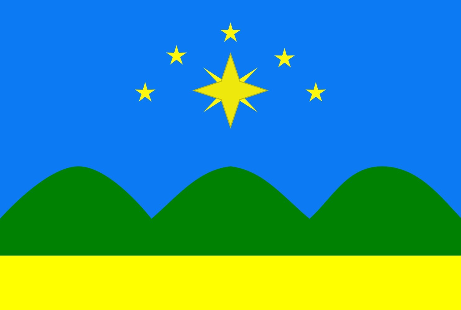 Drapeau Tartarugalzinho AP pavillon d'excellence aux finitions soignées pour mât extérieur