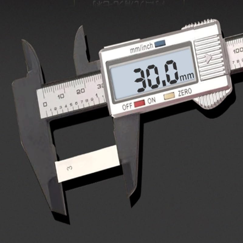 Alloy Jewelry Digital Vernier Caliper | 150MM Industrial Measurement ABS Ruler