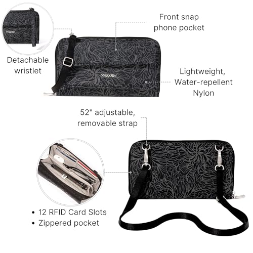 Image of Baggallini Rfid Phone Wallet Crossbody