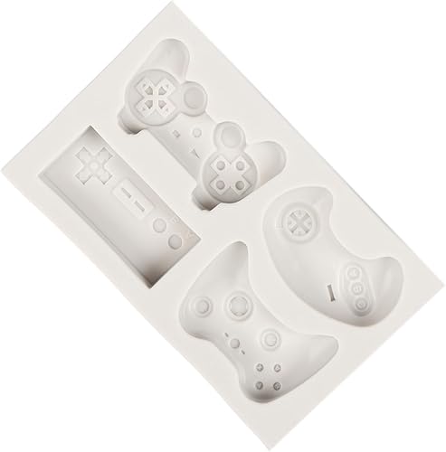 Miniatura 4 de Controlador de juego Molde de fondant para videojuegos, Gamepad de silicona, chocolate, caramelo, para juego, fiesta, decoración de pasteles,