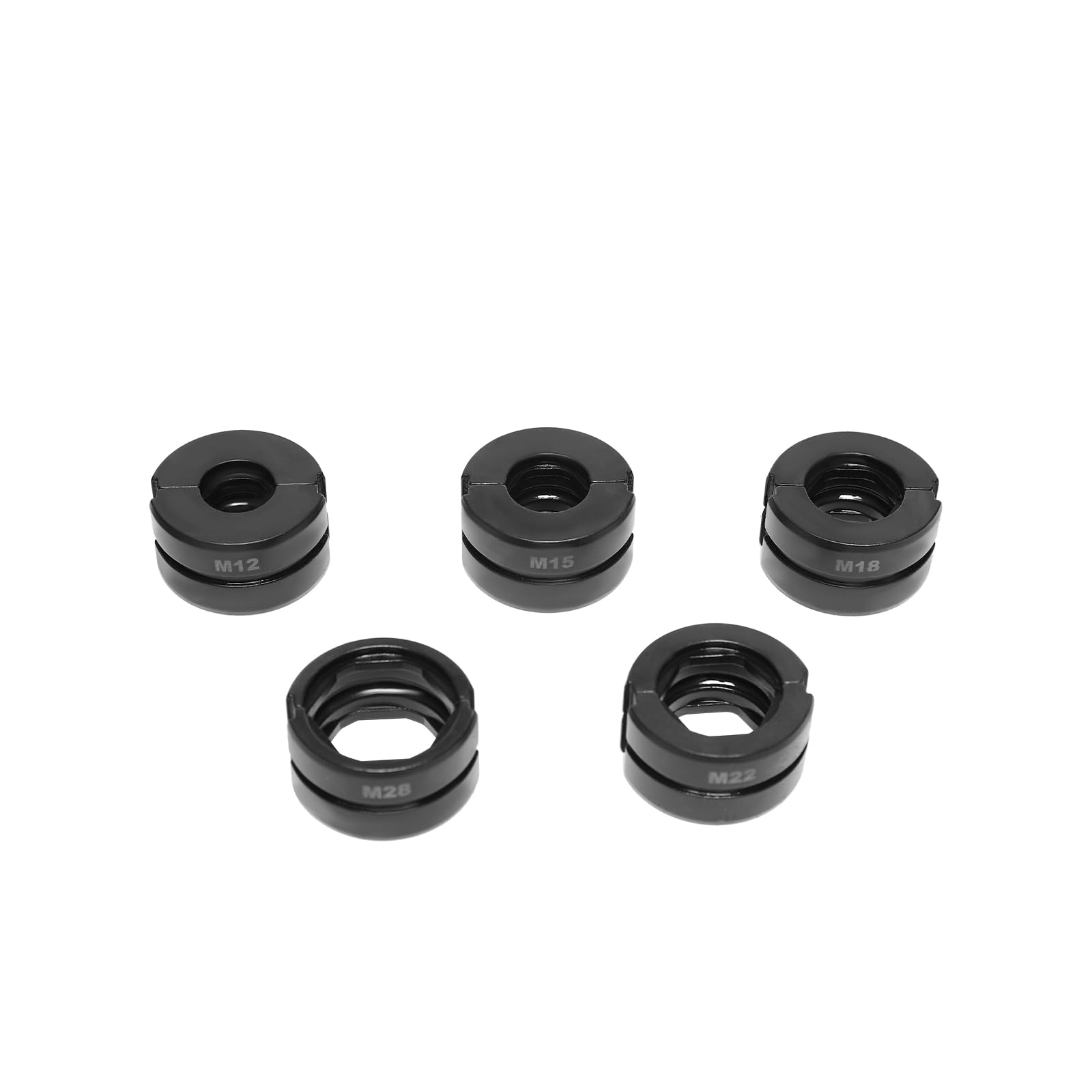 Hydrauliczne szczypce zaciskowe do rur, profesjonalne szczypce zaciskowe do rur miedzianych z M12, M15, M18, M22, M28, szybkozmienne szczęki, obracane o 360° szczypce zaciskowe do rur miedzianych i