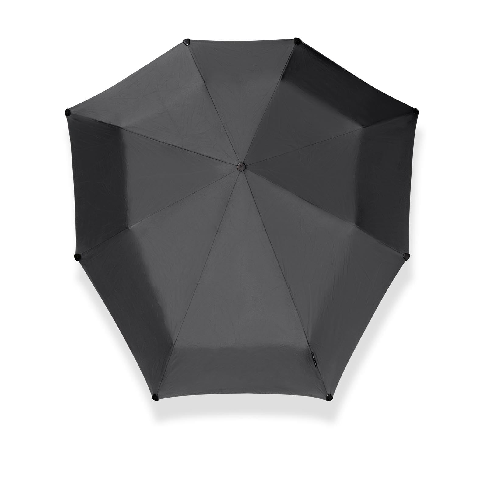 SENZ ° mini składany parasol burzowy pure black, czarny (pure black), ONE SIZE