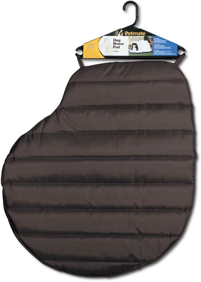 Petmate Indigo Water-Resistant Nylon Dog House Pad, Quilted, Extra Large, for dogs 90-125 lbs.
