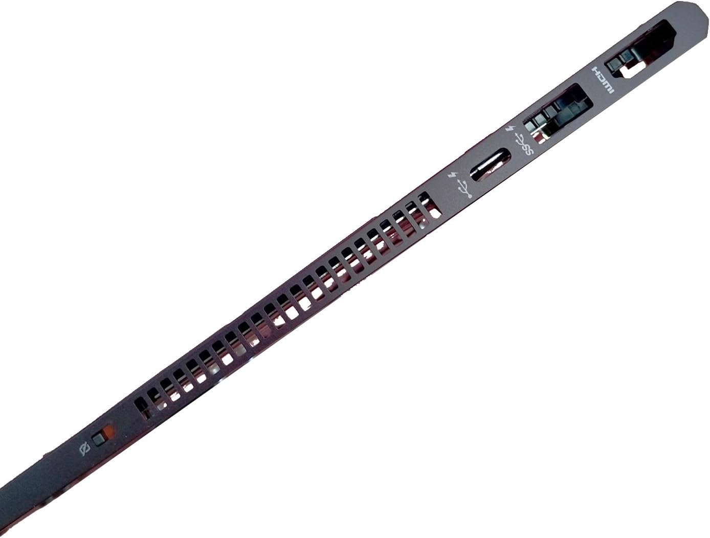 4600GB08000219C L53987-001 Replacement for HP Envy X360 15-DR Laptop Upper Top Cover Case Palmrest US Keyboard Assembly Part Doble Malla de almacenamiento independiente Gray