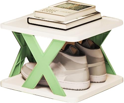 Miniatura 10 de Organizador de almacenamiento de zapatos de varias capas, zapatero estrecho y vertical, pequeño soporte vertical para zapatos, organizador de