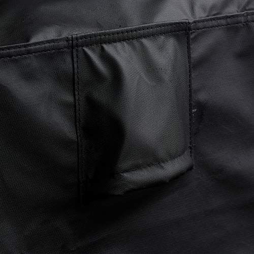 Funda para barbacoa gris de 170x115 cm protectora impermeable 6