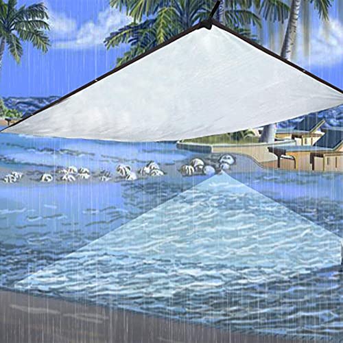 Lona transparente para plantas impermeable y resistente con cuerda de PE 3
