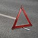Healvian Warning Triangle, 3pcs Foldable Safety Triangle Triple Warning Kit Warning Triangle Reflector Roadside Hazard Sign Triangle Symbol for Emergency Car