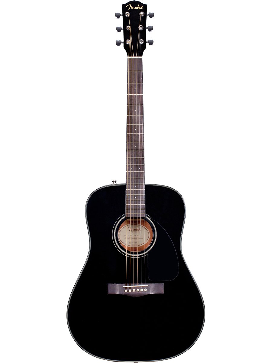 Fender DG-8S Acoustic Guitar Pack - Black : Amazon.com.mx