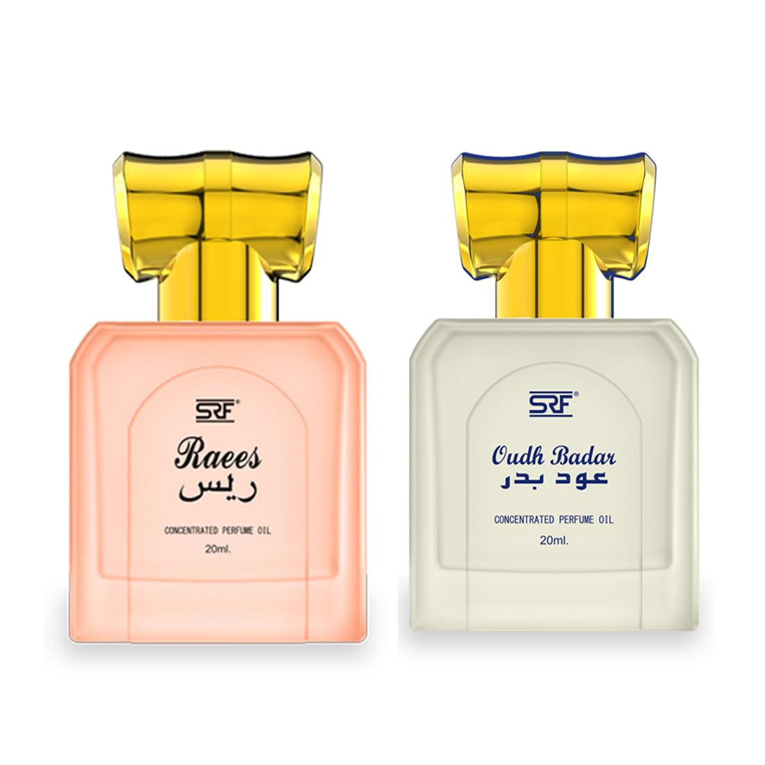 Ramsons SRF Raees & SRF Oudh Badar Concentrated Perfume Oil Combo (Pack of 2 x 20ml)|Alcohol Free |Attar Perfume Roll on-image-48
