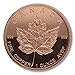 Produktbild 1 Unze (AVDP) .999 fein Kupfer - 1 Stück mit Motiv geprägt (Maple Leaf)