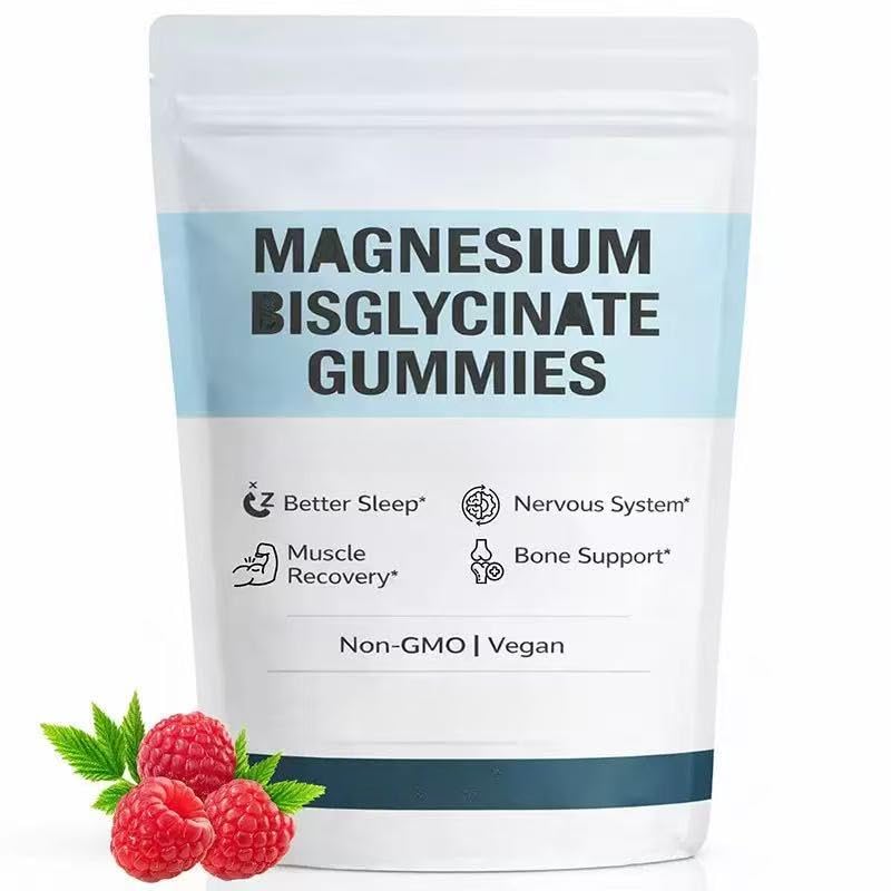 𝐌𝐚𝐠𝐧𝐞𝐬𝐢𝐮𝐦 𝐆𝐮𝐦𝐦𝐢𝐞𝐬 – Favorise la fonction musculaire et nerveuse, la relaxation et le bien-être au quotidien – Sans OGM – Végétalien
