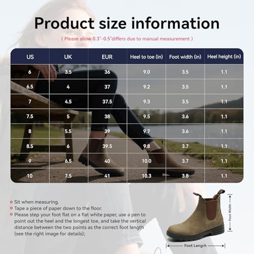 Image of Cestfini Outdoor Chelsea Hiking Boots For Women