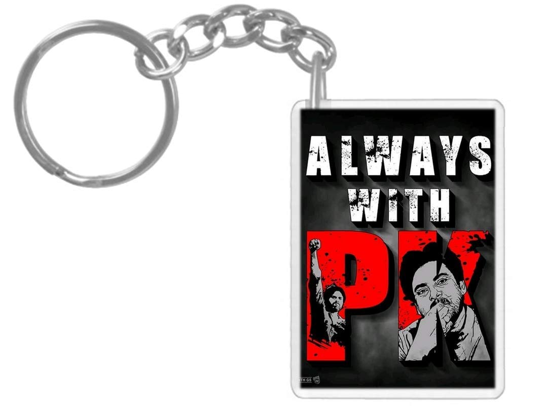 HamsaMART,Printed Crystal Keychain,Unbreakable Keychain