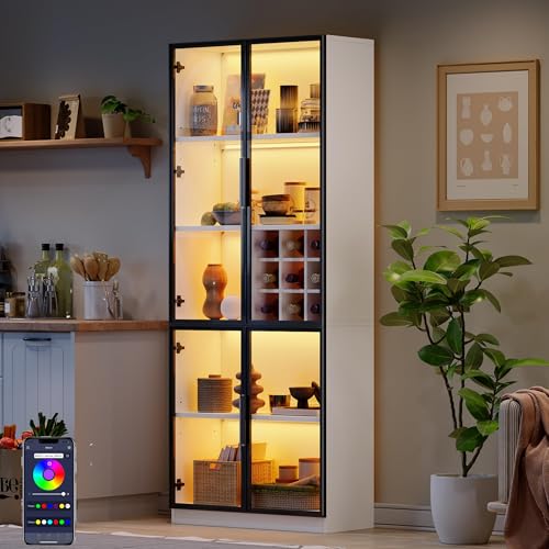 Biqzuya: Vitrina de cristal  80 x 35 x 200