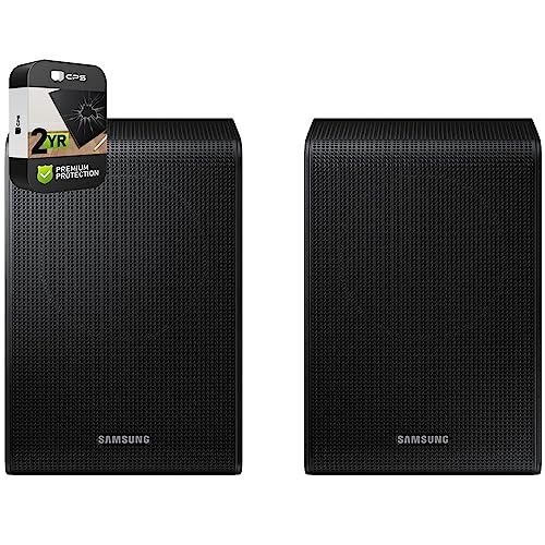 Samsung SWA-9200S/ZA Wireless Surround Speakers 2022 Bundle with 2 YR CPS Enhanced Protection Pack