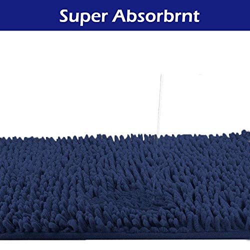 Set di 3 tappetini da bagno, tappetino da bagno