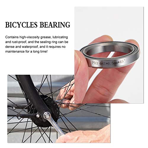 BESPORTBLE 2Pcs Rolamentos de Bicicleta Leve Bicicleta Headset Selado Rolamento Anel de Aço Peças de