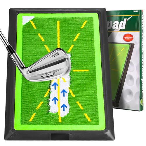 Golf Swing Training Mat, Golf Hitting Mat Outdoor...