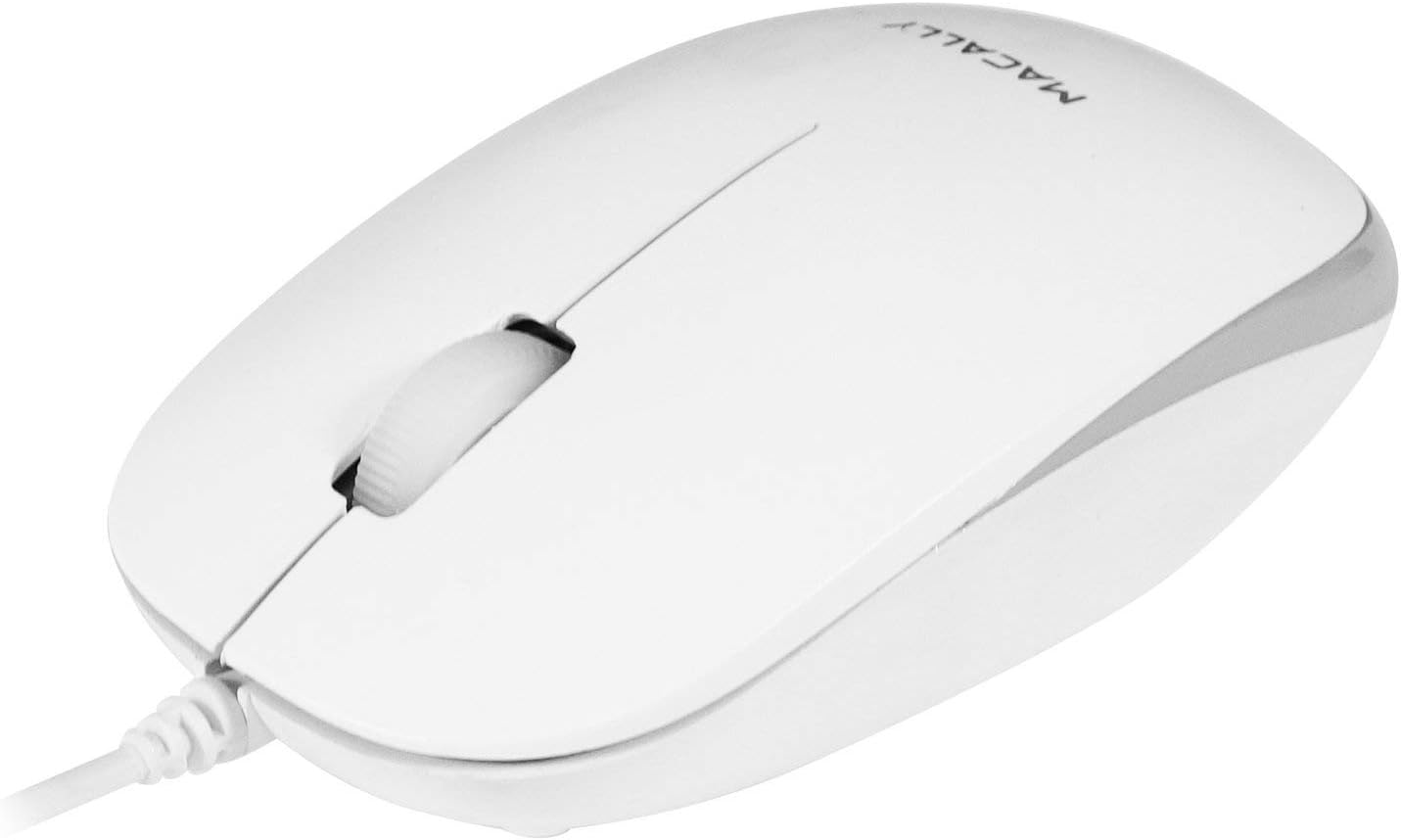 Macally Wired Computer Mouse and an Adjustable Vertical Laptop Stand, Ultimate Final Touch to Your Office