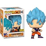 SSGSS Goku (Hot Topic Exc): Fun ko Pop! Animation Vinyl Figure & 1 Compatible Graphic Protector Bund...