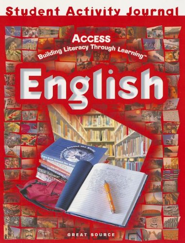 Great Source Access Esl: Student Journal Grades 5 - 12