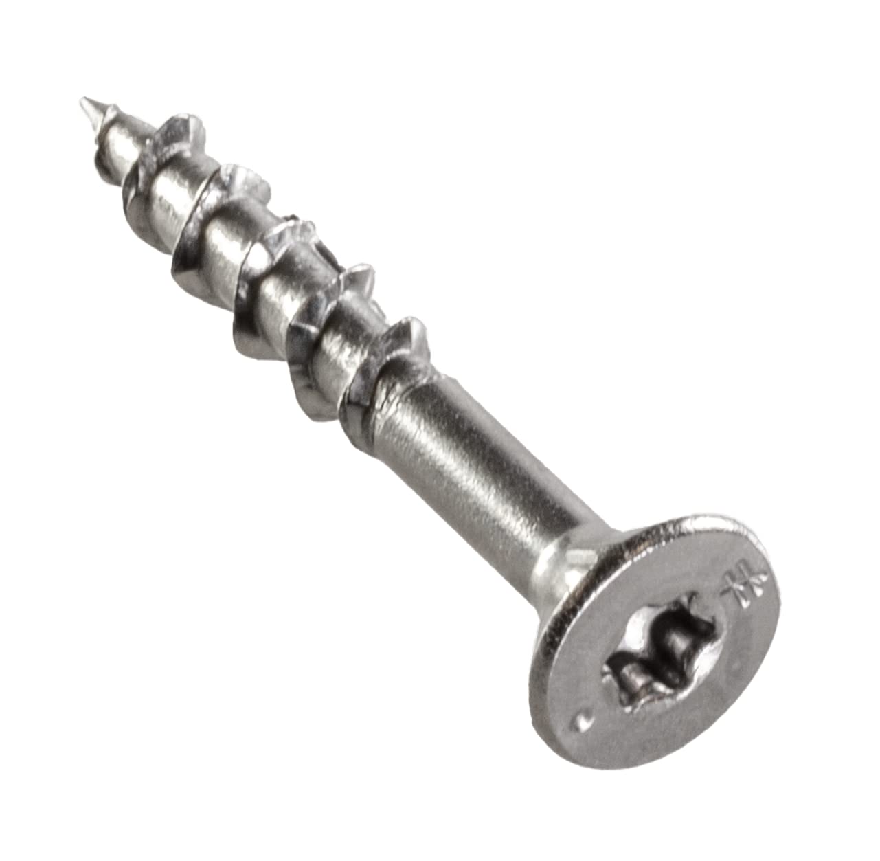 Simpson Strong-Tie T08125WP1 Deck-Drive DWP Wood SS Screw — #8 x 1-1/4 in. T-20, Flat Head, Type 316 (1 lb.)