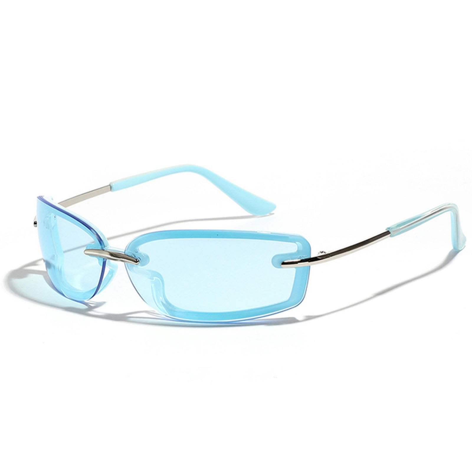 NOGRAX Okulary cukierkowe kolor prostokątne okulary przeciwsłoneczne moda sport jazdy odcienie męskie modne okulary przeciwsłoneczne
