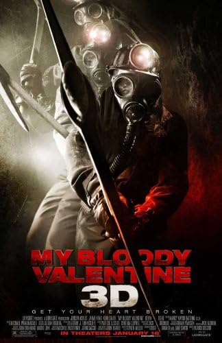 Amazon Com My Bloody Valentine 3 D Poster Movie 27 X 40 Inches 69cm X 102cm 2009 Style B Posters Prints