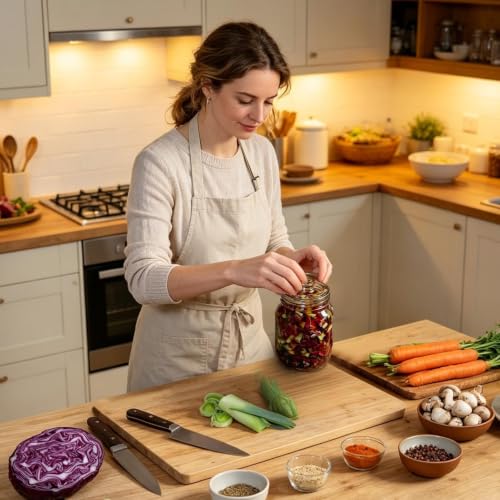 Peso de fermentación de alta pureza con mango de agarre ergonómico y compacto 7