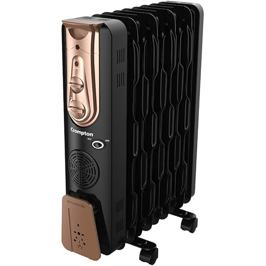 Crompton Insta Fervor 9 Fins 2400 Watts Oil Filled Room Heat