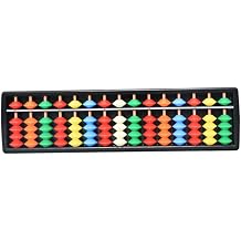 Abacus Chinese 15-Digits Abacus Mathematical Soroban Children's Math Calculation Tool for Children Calculating and Arithmetic Mathematic Education