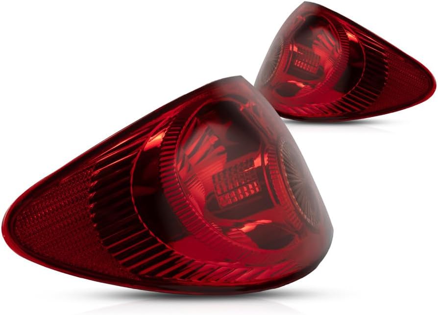 For 2005-2008 Toyota Corolla Pair Rear Tail Lights Driver and Passenger Side Assembly Unit TO2800154 TO2801154 | 81551-02290 81561-02290