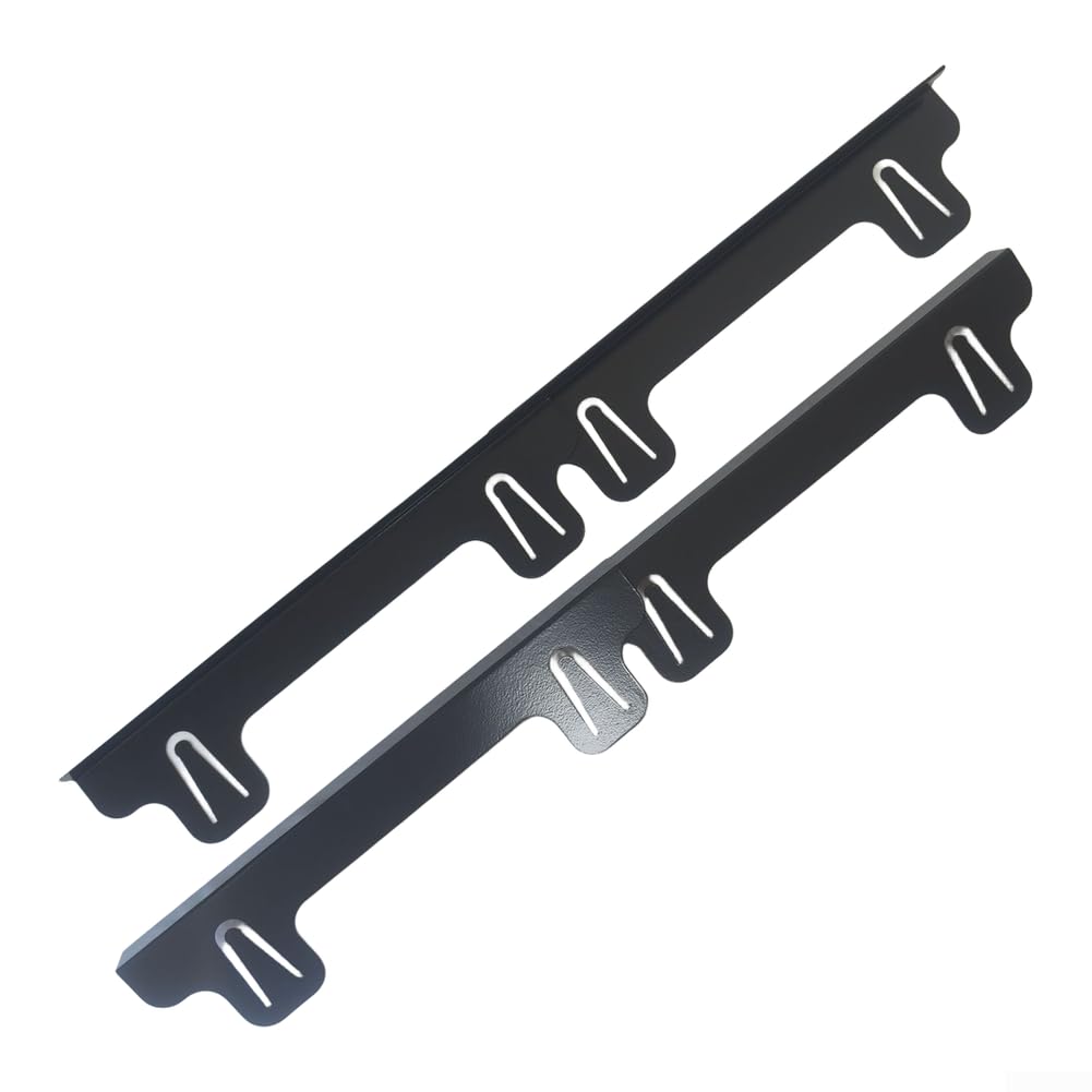Cubre Huecos Estufa para acero Inoxidable 2 Unidades Ajustable 69,9 cm Antideslizante Cocina (K05 Black)