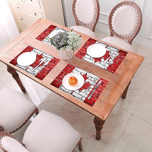 Set de table pour table basse d'extérieur ambiance canadienne - 8