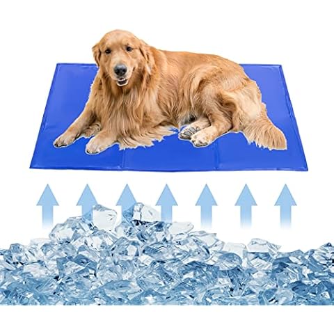 Pet Cooling Mat for Dog Cat- HL Home-Link Non-Toxic Gel Pet Self Cooling Multi-Function Pad, 2022 Newly Upgrade, Size L 90*60cm Cover