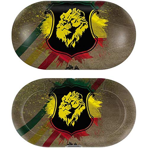 Skinit Decal Audio Skin Compatible with Samsung Galaxy Buds+ - Officially Licensed Skinit Originally Designed Lion of Judah Shield Design