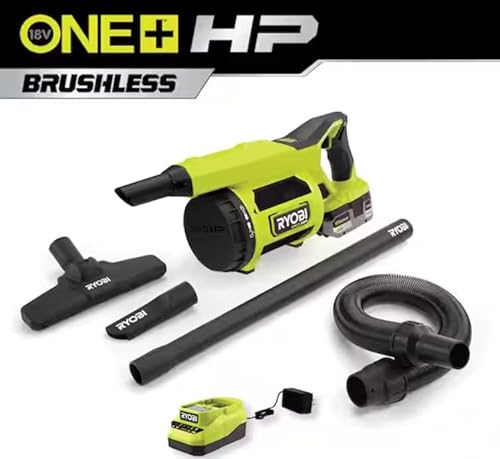 RYOBI ONE+ HP Vacuum Cleaning in Use